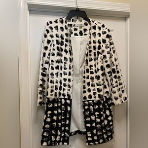 Lined ladies long summer blazer